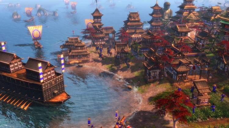 Скриншот из оригинальной Age of Empires III